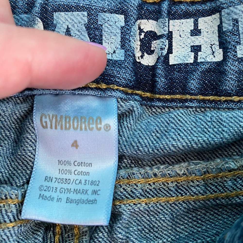 Gymboree boys jeans size 4.